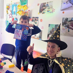 Мероприятие посвященное Дню космонавтики, Арт-терапия